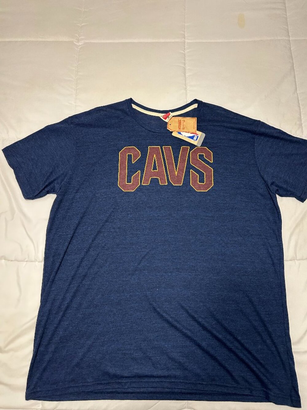 New With Tags Homage Cleveland Cavaliers Men's T Shirt Size 3XL NBA Basketball